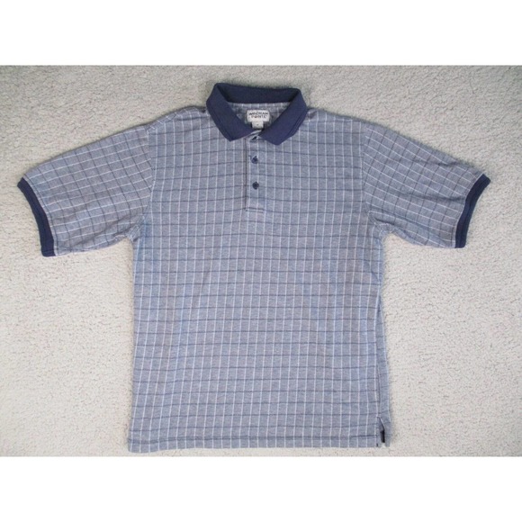 Windham‎ Pointe Polo Shirt Men's Medium Blue Short Sleeve Golf - Picture 1 of 10